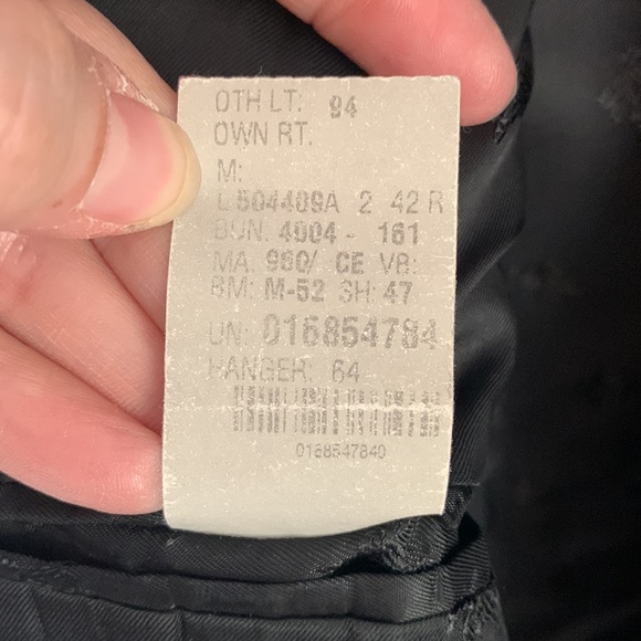 Ralph Lauren Blue Label 42R wool black tuxedo style jacket - Picture 11 of 12